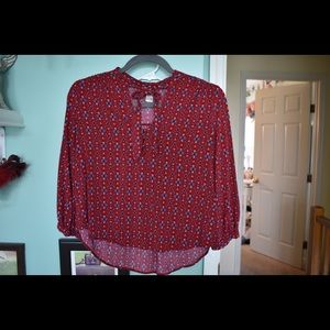 Forever 21 red blouse